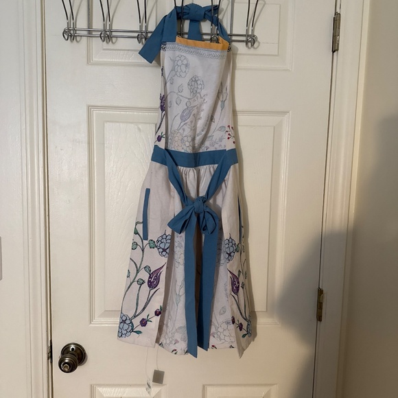 Anthropologie Turkuaz Kitchen Posy Apron - NWT - Picture 5 of 9